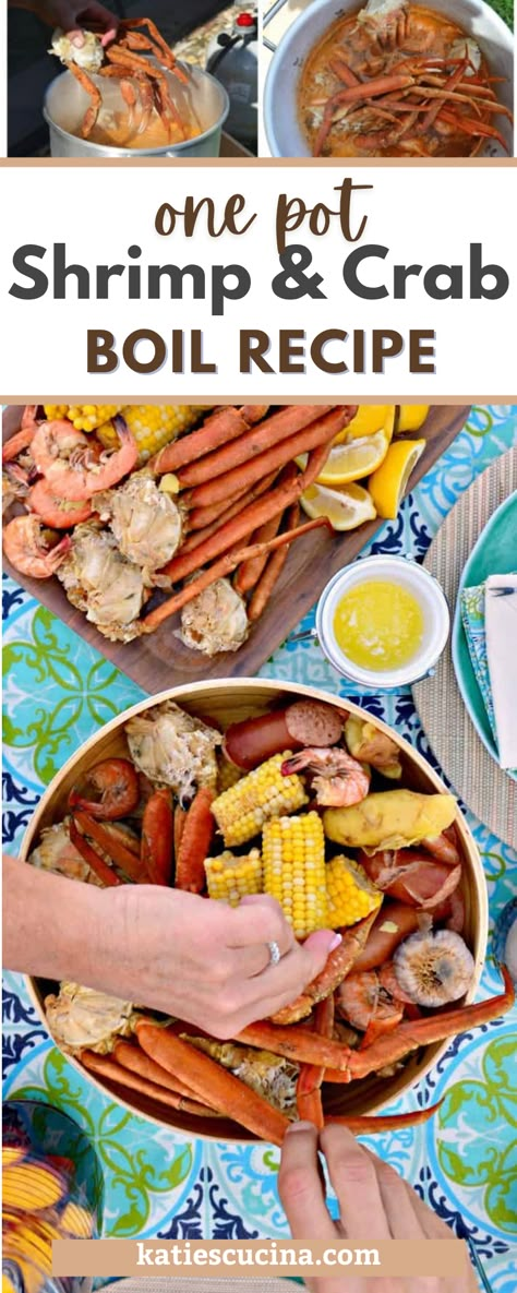 Can Cooker Shrimp Boil, Seafood Boil In A Pot, Boiled Crab Recipes, Sheet Pan Crab Boil, Crablegs Shrimp Boil Recipe Easy, Low Country Boil With Crab Legs Recipe, How To Make Crab Boil At Home, How To Do A Crab Boil At Home, At Home Shrimp Boil