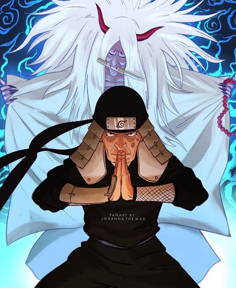 Johanna The Mad no Instagram: “Fūinjutsu: Shiki Fūjin!💀 #narutaugust 09 . . . . #sarutobihiruzen #naruto #hokage #johannathemad #anime #shinigami” Anime Shinigami, 3rd Hokage, Tattoo Anubis, Naruto Hokage, Samurai Tattoo Design, Naruto Tattoo, Naruto Oc Characters, Boruto Next Generation, Samurai Tattoo