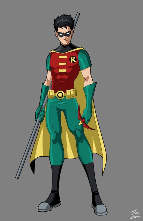 Robin commission by phil-cho.deviantart.com on @DeviantArt Cosplay Robin, Villain Characters, Titans Robin, Teen Titans Robin, Robin Tim Drake, Phil Cho, Robin Cosplay, Original Teen Titans, Robin Dc