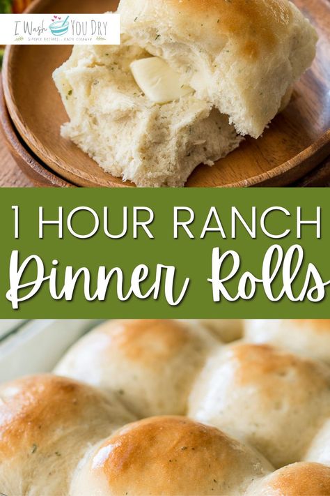 These One Hour Ranch Dinner Rolls are perfect for entertaining this holiday season! They’re super quick to make and who doesn’t love a freshly baked homemade roll?! Ranch Rolls, Homemade Rolls, Dinner Rolls, Freshly Baked, Yummy Appetizers, Baking Pans, Hamburger Bun, Amazing Food, Quick Easy Meals