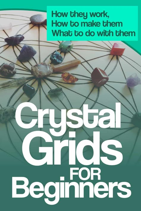 Resin Witchcraft, Crystal Grids For Beginners, Simple Witchcraft, Crystal Magick, Crystals Healing Grids, What Are Crystals, Release Negative Energy, Beginner Witchcraft, Chakra Cleansing