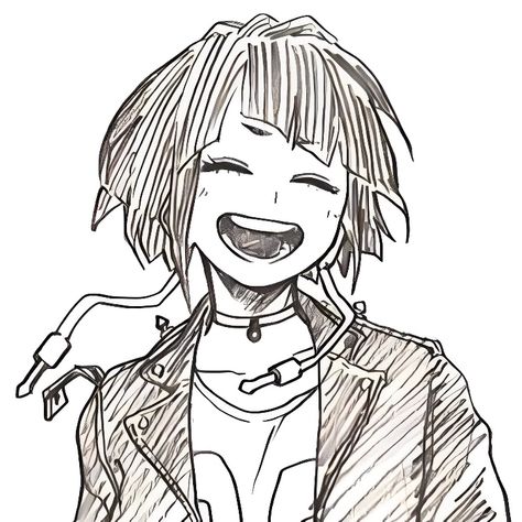 Horikoshi Sketches, Mha Sketches, Kyoka Jirou, Kyouka Jirou, Mha Pfp, Kyoka Jiro, Mha Manga, Mha Art, Mha Icons