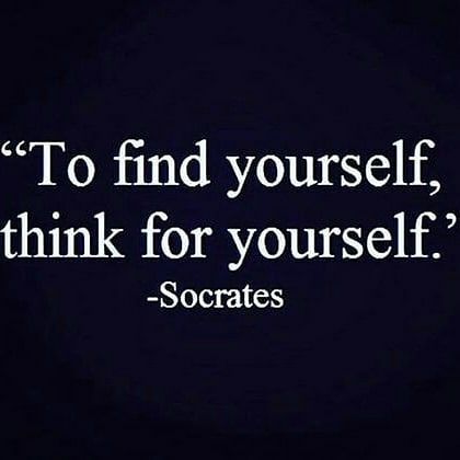 Questioning Life, Second Income, What Is Life, Inner Voice, Love Me Quotes, Socrates, Trendy Quotes, Ideas Quotes, Philosophers