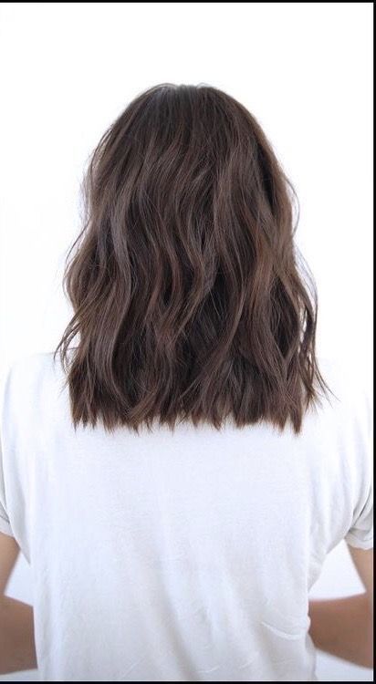 Collar Bone Hair, Wavy Mid Length Hair, Collarbone Length Hair, Medium Length Wavy Hair, Anh Co Tran, Brown Hair Inspo, Shoulder Hair, Haircuts For Wavy Hair, Celebrity Hair