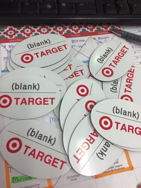 Target ordered blank name badges. So they got Blank name badges Target Birthday Party, Target Birthday, Target Aesthetic, Target Party, Target Employee, Online Shopping Fails, Job Fails, You Had One Job, Nurse Quotes