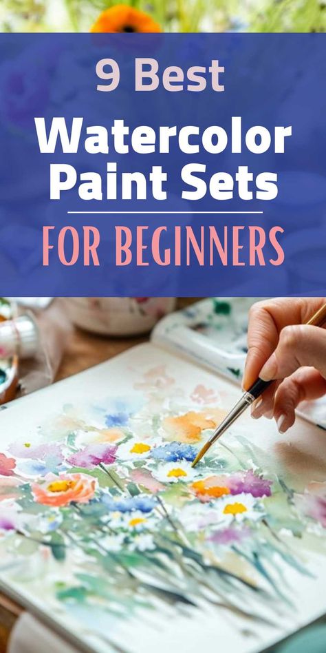 Kickstart your artistic adventure with the best watercolor paint for beginners! This guide helps you choose the ideal set to begin your creative journey, with tips on selecting vibrant, high-quality paints that are perfect for new artists. Embrace the world of watercolor and let your imagination flourish! #WatercolorForBeginners #ArtisticJourney #CreativePainting Best Watercolor Paints, Beginning Watercolor Tutorials, Watercolors For Beginners, Paint For Beginners, Beginning Watercolor, Watercolor Guide, Beginners Watercolor, Painting With Watercolors, Watercolor Painting For Beginners