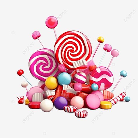 a candy cartoon white background 3d clipart candy png Candy Png Aesthetic, Candy Animation, Candyland Characters, Candy Branding, Candy Collage, Background Candy, Candy Cartoon, Png Poster, Candy Png