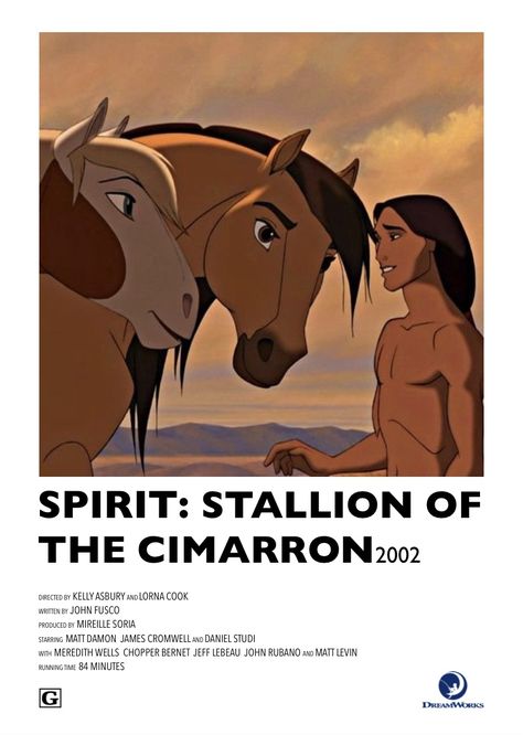 Spirit: Stallion Of The Cimarron 2002 [made by me] Spirit Stallion Of The Cimarron Poster, Spirit The Stallion Of The Cimarron, Spirit Movie Poster, Spirit The Movie, Spirit Cartoon, Spirit Movie, Spirit Film, Spirit The Stallion, Spirit Posters