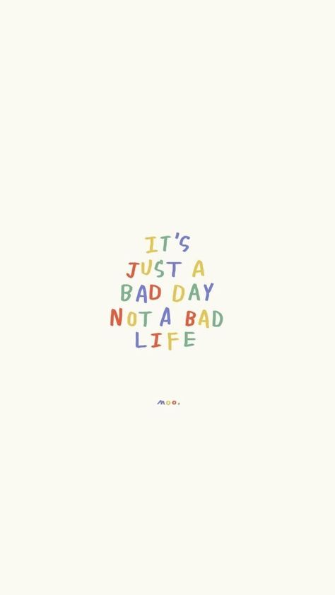 Subtle Iphone Wallpaper, Wallpaper Backgrounds Words, Take It Easy Quotes, What Was I Made For, Board Widget, Books Words, Just A Bad Day, Colorful Quotes, Good Things Are Coming