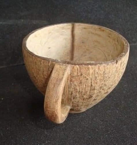 Coconut Shell Crafts Creative, Coconut Crafts, Coconut Shell Crafts, Bamboo Decor, Shell Craft, Coconut Bowl, Shell Crafts Diy, Gourds Crafts, Bamboo Crafts