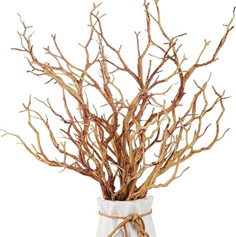 Decoration For Christmas Party, Dried Tree Branches, Branch Decoration, Pond Landscape, Ladies Event, Wedding Party Centerpieces, Manzanita Branches, Dry Tree, Diy Centerpiece