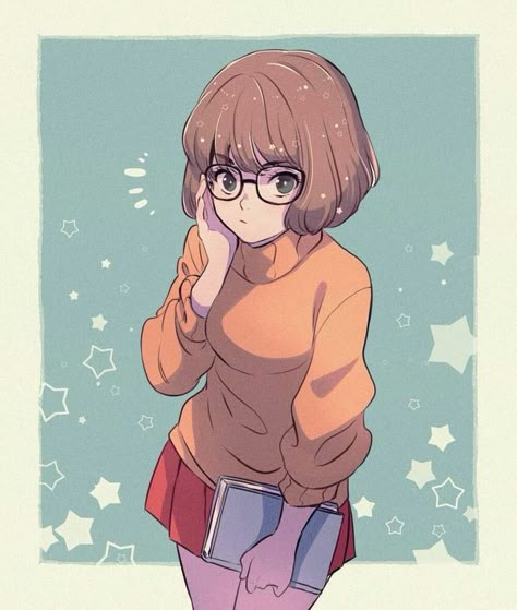 Velma Scooby Doo Fanart, Shaggy X Velma Fanart, Velma Wallpaper, Vilma Scooby Doo, Velma Fanart, Scooby Doo Fanart, Velma Scooby Doo, Scooby Doo Mystery Inc, Scooby Doo Images