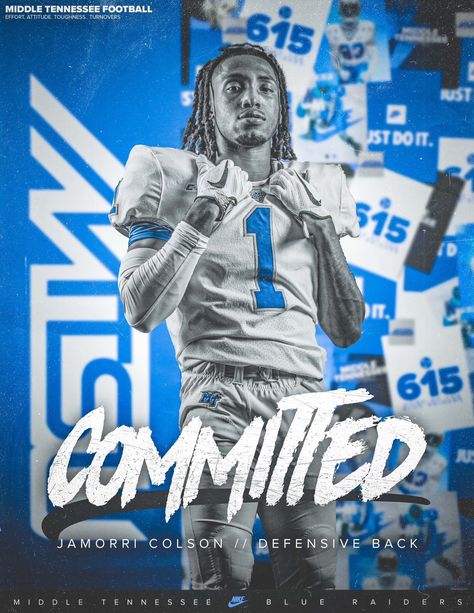 Commitment Poster Design, College Commitment Graphics, Committed Sports Graphics, Football Commitment Graphics, Committed Graphic Sports, Hockey Graphics, Sports Media Day, Nba Graphic Design, Content Wall