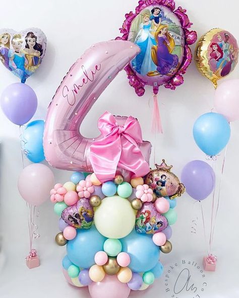 The Bespoke Balloon Co Ltd on Instagram: "When you wish upon a ⭐️ Disney Princess #wishuponastar #wishupon #star #starwish #disney #disneyprincess #disneyprincesses #princesstheme #balloons #balloonstack #balloonsculpture #balloonscupltures #bespokeballoons #themedballoonset #pretty #prettyballoons #birthdayballoons #pennington #leighlancashire #leigh #leighwigan #wigan #boostingbolton #connectingwigan #bolton #atherton #lowton" Disney Princess Balloon Bouquet, Disney Princess Balloon Decorations, Disney Princess Balloons, Princess Party Balloons, Princess Balloon Bouquet, Princess Balloon Decorations, Balloon Marquee, Princess Balloon, Princess Balloons