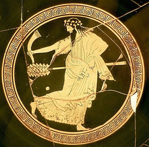 Dionysus/Bacchus, god of wine and fertility Greece Pottery, Ancient Greek Vase, Greek Ceramics, Roman Pottery, Greek Vase, Ancient Greek Pottery, Boston Museums, Istoria Artei, Vase Painting