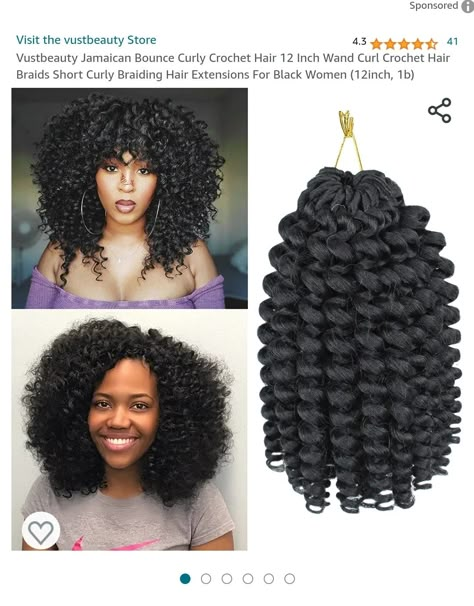 Crochet Afro Hairstyles, Afro Crochet Hairstyles, Jamaican Bounce Crochet Hairstyles, Crochet Braid Styles Ideas, Crotchet Hair Styles, Curly Crochet Hair, Black Hair Updo Hairstyles, Shaved Hair Designs, Short Box Braids Hairstyles