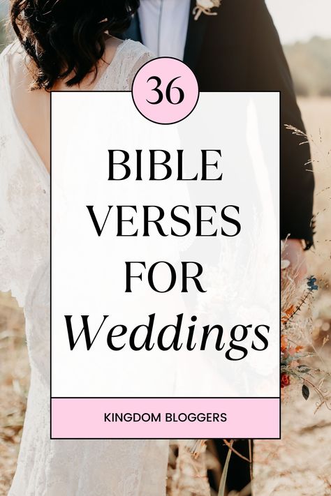 Celebrate the sacred union of marriage with this enchanting collection of Bible verses tailored for weddings. Each verse encapsulates the timeless beauty and divine significance of love, commitment, and partnership. Whether you're crafting vows, designing invitations, or seeking inspiration for your special day, these verses offer heartfelt words of wisdom and blessings to accompany you on your journey of love. Verses For Wedding Cards Marriage, Wedding Words Of Wisdom Marriage, Italian Wedding Blessing Quotes, Wedding Verses For Cards Marriage, Marriage Words Of Wisdom, Bible Verse For Wedding Card, Wedding Wisdom Quotes, Wedding Words Of Wisdom, Love Quotes For Wedding Invitations