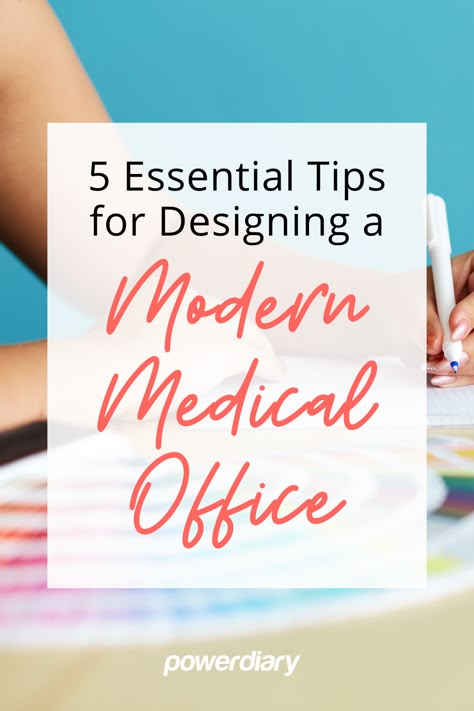 Designing a medical office doesn't have to be complicated or to break the bank. Simple but modern and tasteful design will envoke positive feelings from patients and is always a worthy long-term investment. Check out our essential tips on what to consider when choosing the interior. #interiordesign #medicaloffice Modern Medical Office, Medical Clinic Design, Doctor Office Design, Dermatology Office, Waiting Room Design, Consulting Room, Studio Medico, Doctors Office Decor, Medical Office Decor