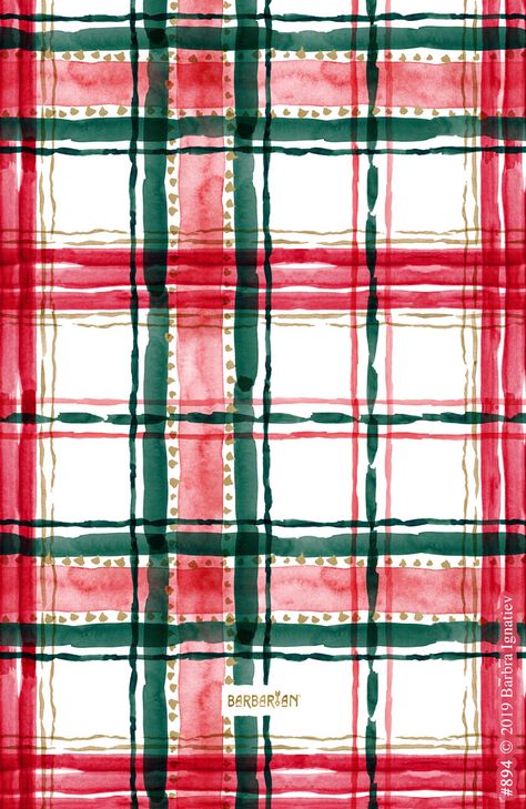 HOLIDAY PLAID Red Green Christmas Print Design, Christmas Watercolor Wallpaper, Christmas Plaid Pattern, Plaid Wallpaper Christmas, Christmas Plaid Wallpaper Iphone, Cute Christmas Prints, Plaid Christmas Wallpaper, Christmas Wallpaper Red And Green, Plaids Patterns