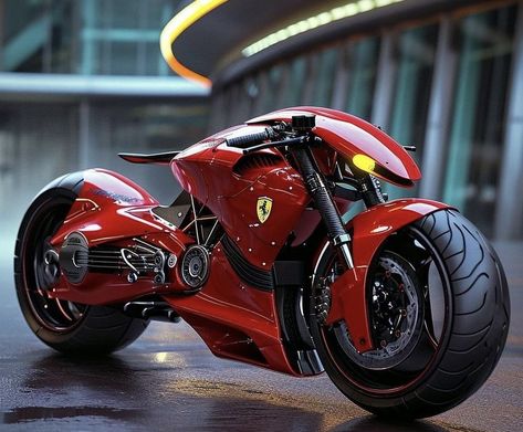 Ferrari Bike, Bmw Adventure Bike, Airbrushed Helmets, Street Fighter Motorcycle, Motorcross Bike, Custom Sport Bikes, Futuristic Motorcycle, Power Bike, Ferrari Racing