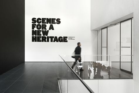 Project: Scenes For A New Heritage Project Team: Hsien-yin Ingrid Chou (creative direction), Vanessa Lam, Danielle Hall (design), Paulette Giguere... Exhibition Signage, Exhibition Graphics, Museum Exhibition Design, Recording Studio Design, Moma Design, Wall Text, Wall Signage, Museum Design, Wall Graphic