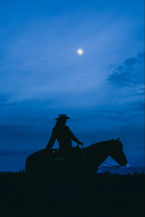 Cowboy Blue Aesthetic, Cowgirl Aesthetic Dark, Spotify Playlist Covers Aesthetic Country, Rich Cowboy Aesthetic, Western Emo Aesthetic, Alt Country Aesthetic, Country Night Aesthetic, Dark Western Aesthetic Outfits, Black Western Aesthetic