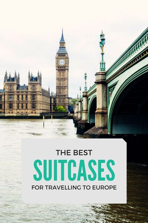 Best Suitcases for Travelling to Europe: A guide for choosing the best lightweight suitcase for travel. Europe Train Travel, Books Storage, Europe Train, Best Suitcases, Road Trip Travel, Lightweight Suitcase, Packing Luggage, Best Travel Accessories, Best Luggage