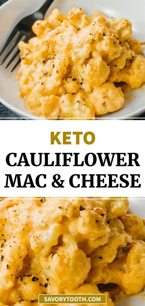 Cauliflower Mac And Cheese Keto, Mac And Cheese Keto, Keto Cauliflower Mac And Cheese, Mac Recipes, Keto Kids, Keto Mac And Cheese, Cheese Keto, Roasted Cauliflower Recipes, Cauliflower Mac And Cheese