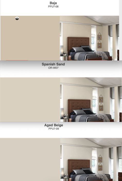 Comparing Behr Baja, Spanish Sand & Aged Beige Behr Spanish Sand Paint, Behr Baja Paint Color, Sand Beige Wall Color, Living Room Sand Color, Asian Paint Beige Color Code, Spanish Sand Behr, Spanish Sand Behr Paint, Aged Beige Behr, Sand Colored Walls