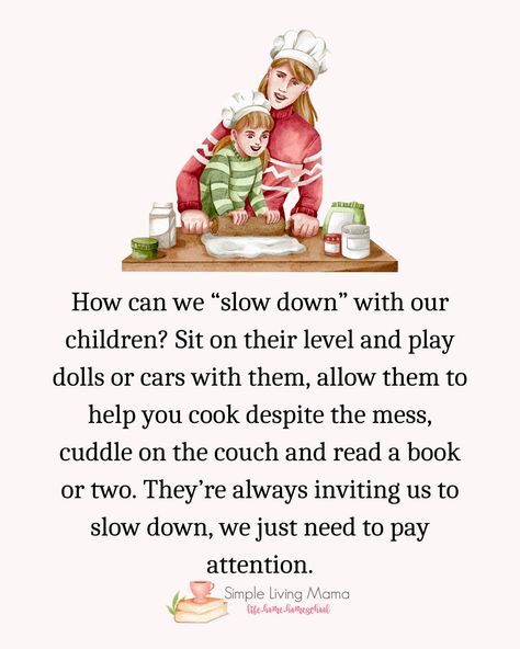 We only have so much time to savor with our kids. I know life is busy and it seems we need to run from one activity to another, but in reality we really need to slow down and enjoy these moments with our children. #slowliving #simpleliving #simplelivingwithkids #slowlifestyle #slowlivingmovement Slow Parenting, Life Skills Kids, Live Slow, Mommy Things, Kids Inspo, Parenting Knowledge, Cuddling On The Couch, Conscious Parenting, Smart Parenting