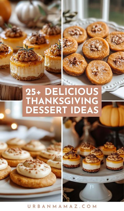 Looking for delicious Thanksgiving dessert ideas? Check out these 25+ mouthwatering Thanksgiving dessert ideas to wow your guests. Thanksgiving Desserts Creative, Bougie Thanksgiving Recipes, Thanksgiving Food Presentation, Thanksgiving Recipes Unique, Traditional Thanksgiving Desserts, Thanksgiving Deserts Creative, Thanksgiving Dessert Ideas Creative, Creative Thanksgiving Food Ideas, Make Ahead Thanksgiving Desserts