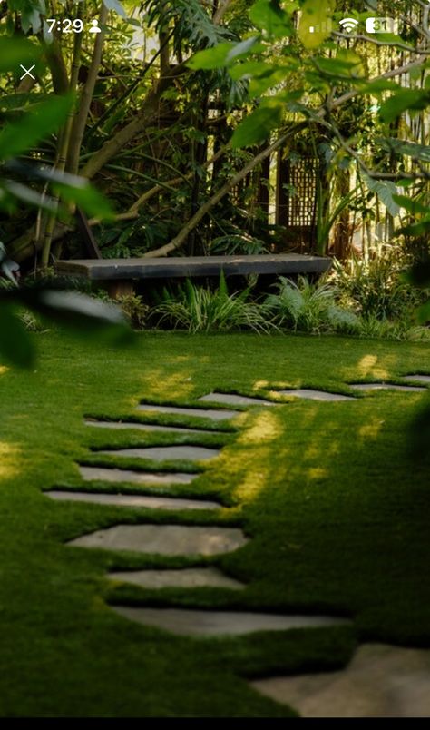 Flagstone Landscaping, Garden Flagstone, Flagstone Pathway, Flagstone Path, Stone Garden, Garden Stones, Fire Pit, Lawn, Road