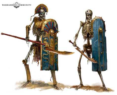 Warhammer Tomb Kings, Goblin Warrior, World Development, Rpg Monsters, Dead Eyes, Skeleton Warrior, Tomb Kings, Dungeons And Dragons Classes, Dnd Monsters