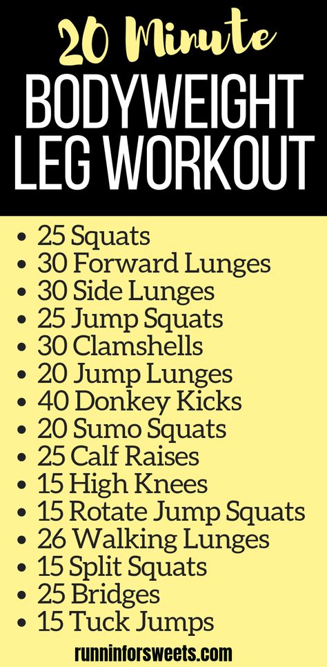 Leg Workout For Runners, Bodyweight Leg Workout, Workout For Runners, Leg Strengthening Exercises, Fitness Studio Training, Leg Workout At Home, Gym Antrenmanları, Leg Exercises, Body Weight Leg Workout