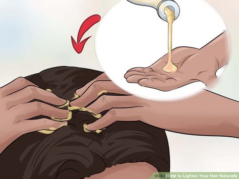 Gradually Lighten Dark Hair, How To Lighten Dark Hair, How To Get Lighter Hair, How To Make Your Hair Lighter, How To Lighten Black Dyed Hair, Sun Bum Hair Lightener Before And After, Sunbum Hair Lightener Results, How To Lighten Hair Dyed Too Dark, Lemon Juice Hair Lightener