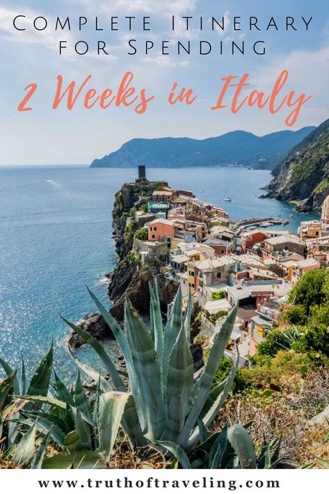 Italy Honeymoon Itinerary, 2 Weeks In Italy, Backpacking Italy, Rome In A Day, Where To Go In Italy, Italy Places To Visit, Italy With Kids, Italy Coast, Italy Tips