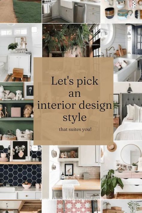 Interior Design Styles Guide, Make A Mood Board, Types Of Interior Design Styles, Different Home Decor Styles, Learn Interior Design, Popular Interior Design, Tips Design, Art Deco Interior Design, Interior Design Guide