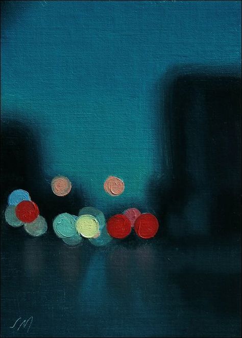 Stephen Magsig - City Lights Stephen Magsig, Blurry Lights, Art Series, Henri Matisse, Urban Landscape, Artsy Fartsy, Art Paint, Painting Inspiration, Graphic Illustration