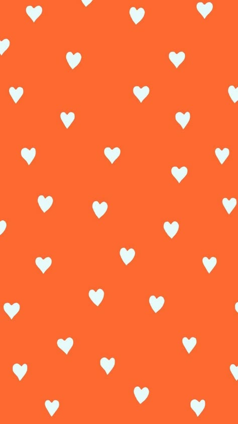 Orang Wallpapers, Cute Wallpapers Orange, Oranges Wallpapers, Orange Heart Background, Orange Heart Wallpaper, Cute Orange Wallpaper, Orange Wallpaper Iphone, Iphone Wallpaper Orange, Orange Wallpapers