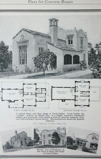 Small Mediterranean House Plans, Mexican House Plans, Traditional Mexican House, Vintage Floorplans, Eclectic Mediterranean, Colonial Floor Plan, Minimalistic House, Venetian Architecture, Spanish Revival Architecture