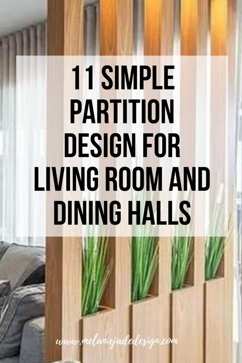 Redefine your space with elegance! ✨ Uncover 11 simple yet impactful partition designs to seamlessly separate your living room and dining hall. Enhance flow, maximize space, and elevate aesthetics with these innovative dividers. Tailor your home's ambiance by striking the perfect balance between openness and intimacy. 🏡🍽🛋 #PartitionMagic #RoomDesign #FunctionalElegance Home Partition Ideas Divider Walls, Narrow Partition Ideas, Living Room Designs With Partition, Entry Separation Wall, Partition Hallway Living Room, Dividing Wall Living Room, Living Room Dining Room Partition Ideas, How To Separate Hallway From Living Room, Indoor Partition Ideas