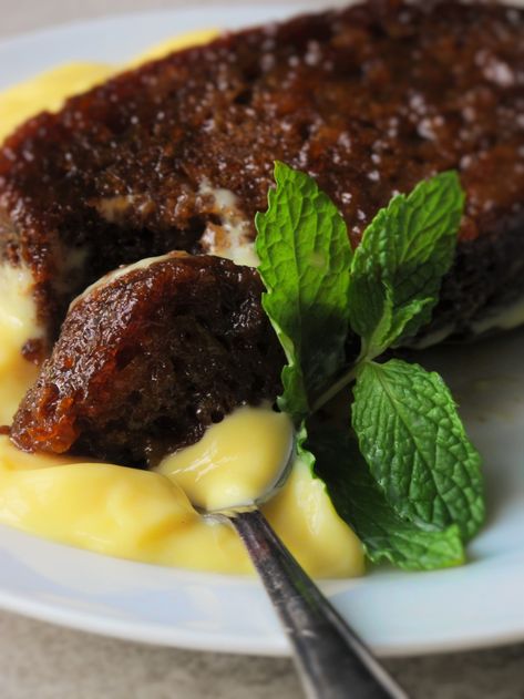 Cape Malay Malva Pudding | the muddled pantry South African Malva Pudding, Malva Pudding Plating Ideas, Best Malva Pudding South Africa, Malvern Pudding, Malva Pudding South Africa, South African Desserts, Hot Puddings, South Africa Food, Cape Malay