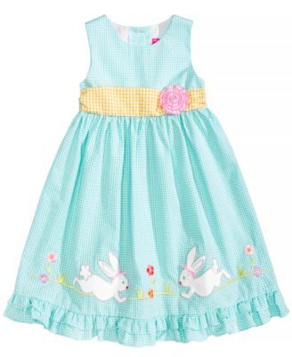 Good Lad Gingham Bunny Dress, Toddler Girls Easter Dress Baby, Girl Easter Dress, Bunny Applique, Easter Dresses, Bunny Dress, Girls Easter Dresses, Girls Casual Dresses