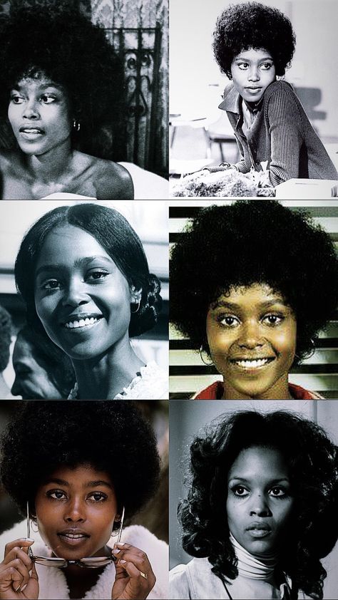 50s Hair Black Women, Monique The Parkers, Neo Soul Hairstyles, 60s Aesthetic Black Women, 1920 Black Women, Vintage Black Hairstyles, 60s Hairstyles Black Women, 60s Black Women, 1960s Black Women