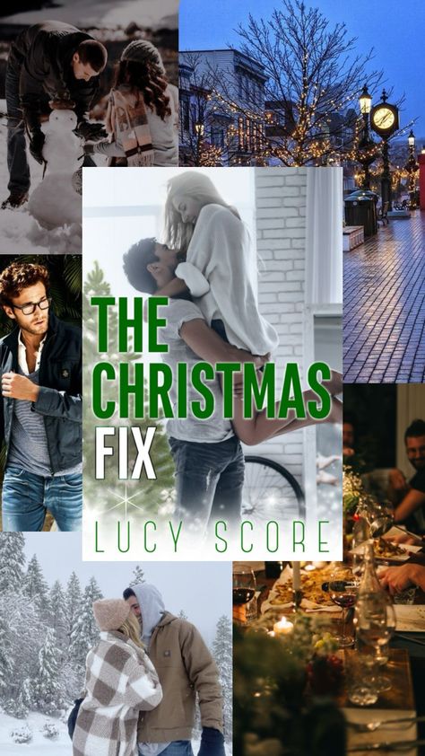 The Christmas Fix - Lucy Score #thechristmasfix #lucyscore Lucy Score, Christmas Books, Book Humor, Hopeless Romantic, Book Characters, Book Aesthetic, Romance Books, Your Aesthetic, Connect With People