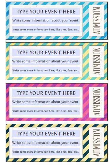 Ticket Stub Template Free Printables, Carnival Ticket Template, Printable Concert Tickets Template Free, Meal Ticket Template Free Printable, Admit One Ticket Template Free Printable, Ticket Template Free Printables Editable, Free Ticket Template Printable, Blank Ticket Template Free Printable, Editable Concert Ticket Template Free