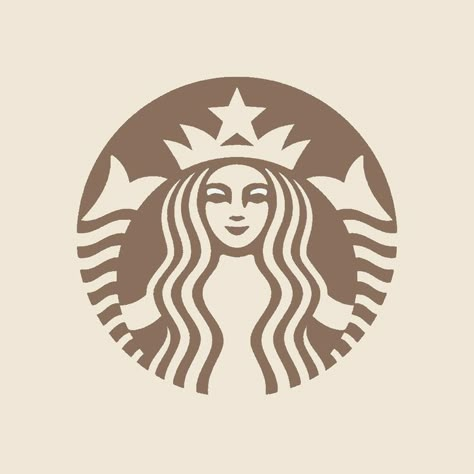 Starbucks App Icon, App Icon Brown, Starbucks Icon, All Apps Icon, Starbucks Wallpaper, Vintage App, Emoji Stickers Iphone, Beige Icons:), Starbucks Logo