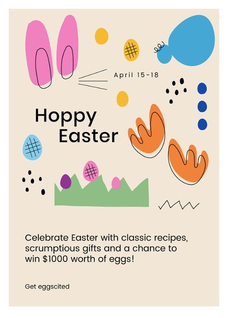 Easter Campaign Design, Easter Design Graphic, Easter Social Media, Easter Campaign, Easter Graphic Design, Easter 2025, Kids Graphic Design, Campaign Slogans, Campaign Design