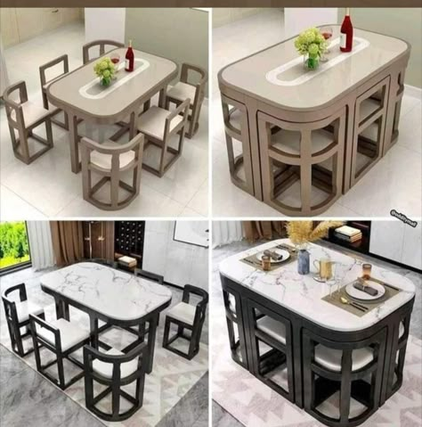 Space Saving Dining Table, Desain Pantry, Layout Plan, Dinning Room Design, Kitchen Remodel Before And After, Office Layout, House Furniture Design, Table Designs, Kitchen Remodeling Projects