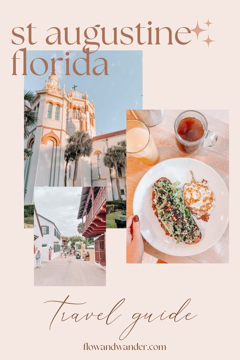 EEkkk I can't wait to share my St. Augustine Travel Guide with you!! I absolutely LOVE St Augustine and there's SOO many cute places to stay, restaurants, shops, walks, etc. Enjoy!! #travelblogger #bucketlistdestinations #staugustineflorida #staugustine #travelguide St Augustine Bachelorette Party, St Augustine Bachelorette Weekend, St Augustine Bachelorette, Saint Augustine Bachelorette, St Augustine Florida Things To Do, St Augustine Florida Aesthetic, Things To Do In St Augustine, Cozy Bachelorette, Where To Eat In St Augustine Fl